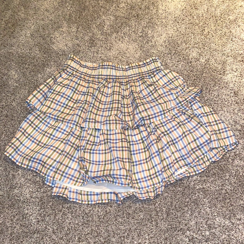 Aerie Rock N Rollin Plaid Mini Skirt, XS, Worn twice